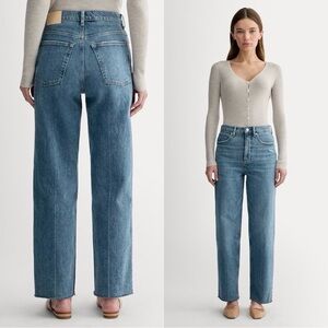 NWT EVERLANE The Way-High® Rigid Medium Wash Jean Sz 31 Long